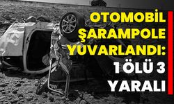 Otomobil Şarampole Yuvarlandı: 1 Ölü, 3 Yaralı