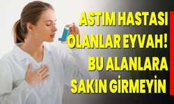 Astım Hastası Olanlar Eyvah! Bu Alanlara Sakın Girmeyin