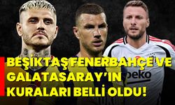 Beşiktaş Fenerbahçe Ve Galatasaray’ın Kuraları Belli Oldu!