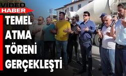 Temel Atma Töreni Gerçekleşti