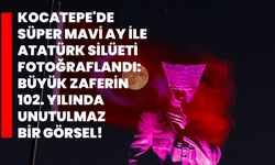 Kocatepe'de "Süper Mavi Ay" ile Atatürk Silüeti Fotoğraflandı: Büyük Zaferin 102. Yılında Unutulmaz Bir Görsel!