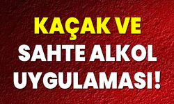 KAÇAK VE SAHTE ALKOL UYGULAMASI