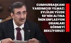 Cumhurbaşkanı Yardımcısı Yılmaz: Eylülde yüzde 50’nin altına inen enflasyon oranları görmeyi bekliyoruz!