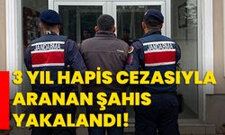 3 yıl hapis cezasıyla aranan şahıs yakalandı!