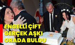 Engelli Çift gerçek aşkı orada buldu