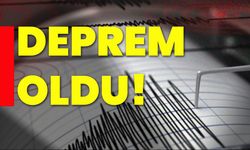 Deprem oldu!