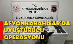 Afyonkarahisar'da uyuşturucu operasyonu