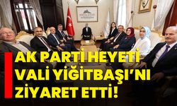 AK Parti heyeti Vali Yiğitbaşı’nı ziyaret etti!