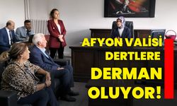 Afyon Valisi Dertlere Derman Oluyor!