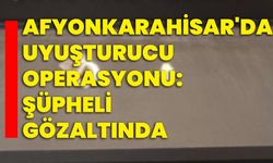 Afyonkarahisar'da Uyuşturucu Operasyonu: Şüpheli Gözaltında