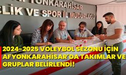 2024-2025 Voleybol Sezonu İçin Afyonkarahisar'da Takımlar ve Gruplar Belirlendi