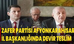 Zafer Partisi Afyonkarahisar İl Başkanlığında Devir Teslim