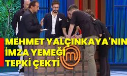 Mehmet Yalçınkaya'nın imza yemeği tepki çekti