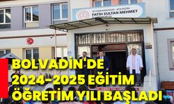 Bolvadin'de 2024-2025 Eğitim Öğretim yılı başladı