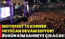 Motofest'te konser heyecan devam ediyor! Bugün kim sahneye çıkacak?