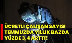 Ücretli çalışan sayısı temmuzda yıllık bazda yüzde 3,4 arttı!