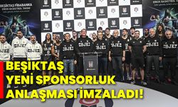 Beşiktaş yeni sponsorluk anlaşması imzaladı!