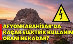 Afyonkarahisar’da kaçak elektrik kullanım oranı ne kadar?