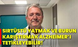 Sırtüstü yatmak ve burun karıştırmak Alzheimer’ı tetikleyebilir!