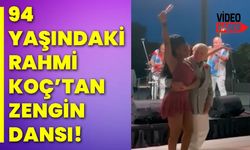 94 yaşındaki Rahmi Koç’tan zengin dansı!