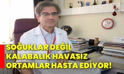 Soğuklar değil, kalabalık havasız ortamlar hasta ediyor!