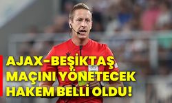 Ajax-Beşiktaş maçını yönetecek hakem belli oldu!