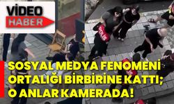 Sosyal medya fenomeni ortalığı birbirine kattı; O anlar kamerada!