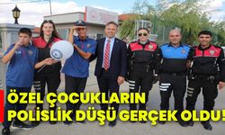 Özel çocukların polislik düşü gerçek oldu!