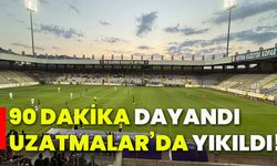 90 dakika dayandı uzatmalar’da yıkıldı!