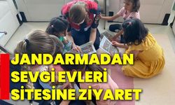 Jandarmadan Sevgi Evleri sitesine ziyaret