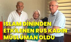 İslam dininden etkilenen rus kadın müslüman oldu