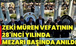 Zeki Müren vefatının 28'inci yılında mezarı başında anıldı