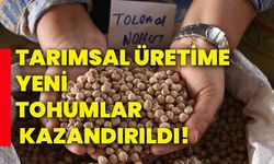 Tarımsal üretime yeni tohumlar kazandırıldı!