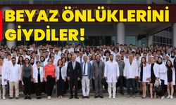 Beyaz önlüklerini giydiler!