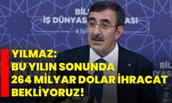 Cumhurbaşkanı Yardımcısı Cevdet Yılmaz: Bu yılın sonunda 264 milyar dolar ihracat bekliyoruz