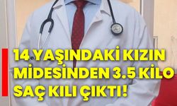 14 yaşındaki kızın midesinden 3.5 kilo saç kılı çıktı!