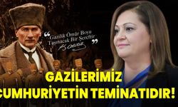 Başkan Burcu Köksal’dan Gaziler Günü Mesajı: "Gazilerimiz Cumhuriyetin Teminatıdır"