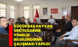 Küçükbaş hayvan üreticilerine yönelik bilgilendirme çalışması yapıldı