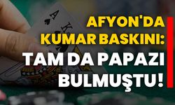 Afyonkarahisar'da Kumar Baskını: Tam da papazı bulmuştu!