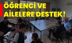 Öğrenci ve ailelere destek!