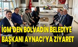 İGM’den Bolvadin Belediye Başkanı Aynacı’ya Ziyaret