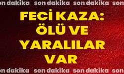 FECİ KAZA: ÖLÜ VE YARALILAR VAR