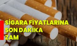 Sigara fiyatlarına son dakika zam