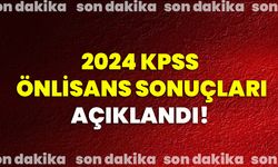 2024 KPSS Önlisans sonuçları açıklandı!