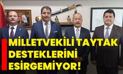 Milletvekili Taytak desteklerini esirgemiyor!