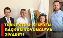 Türk Eğitim-Sen’den Başkan Koyuncu’ya ziyaret!