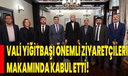 Yiğitbaşı Önemli Ziyaretçileri Makamında Kabul Etti