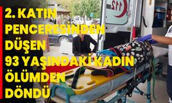 2. Katın Penceresinden Düşen 93 Yaşındaki Kadın Ölümden Döndü