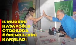 İl Müdürü Kasapoğlu, Otogarda öğrencilerini karşıladı