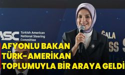 Afyonlu Bakan Türk-Amerikan Toplumuyla Bir Araya Geldi